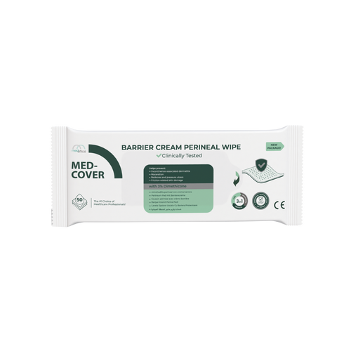 MED-COVER Dammpad mit Barrierecreme zur Inkontinenzpflege
